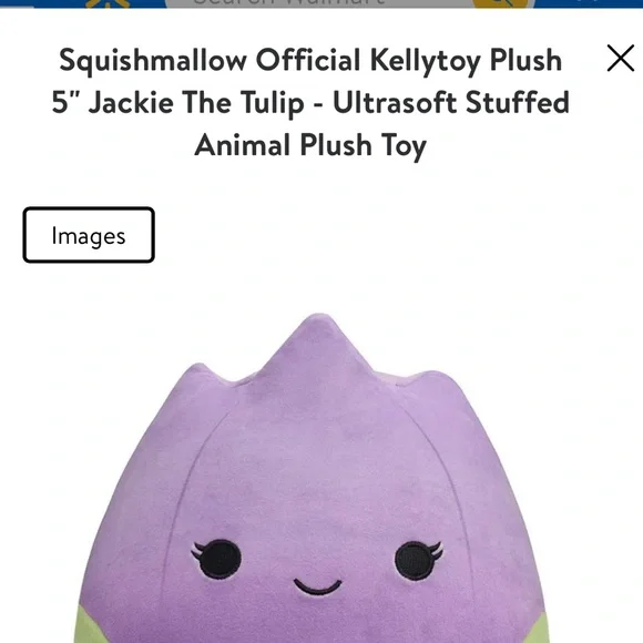 🌷 ▪️ SQUISHMALLOWS ▪️ Tulip Jackie Squishmallow - Picture 3 of 3